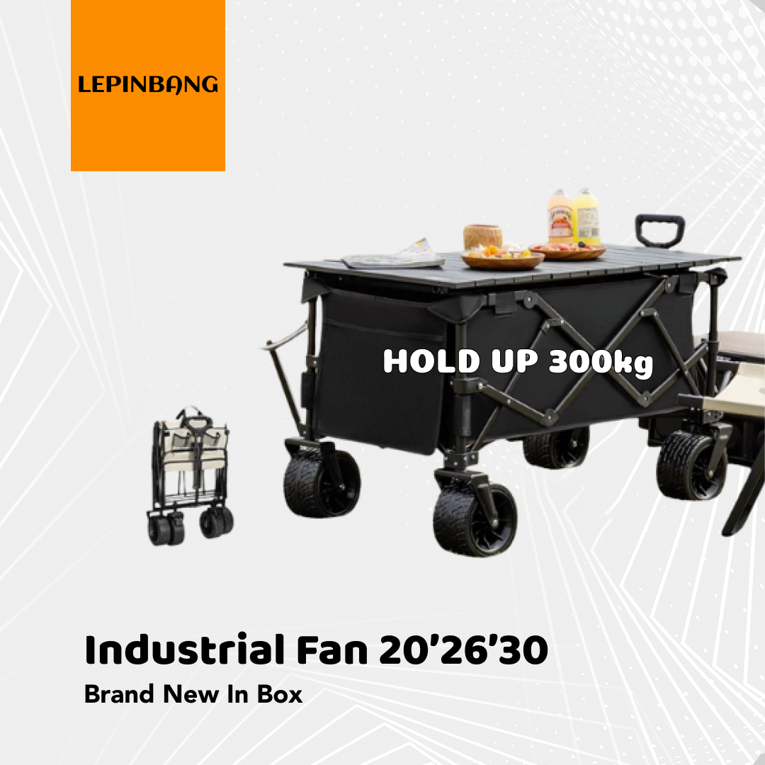 Heavy-Duty Foldable Utility Cart | 3 Sizes