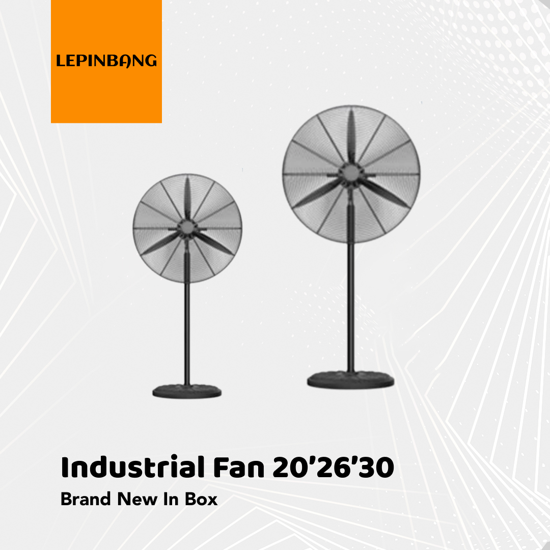Industrial Fan 20"26"30" Heavy Duty Stand Type