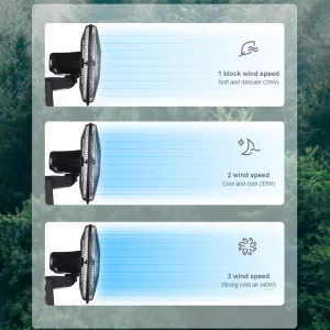 remote control wall fan