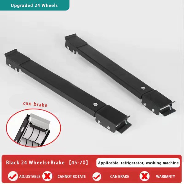 【LePinBang】500KGAdjustable TapakMesinBasuhBolehLaras Fridge Base Stand with Roller |移动式冰箱洗衣机托架 - Image 4