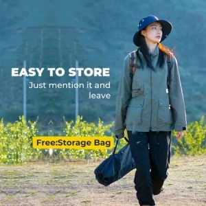 【LePinBang】Kerusi Camping Lipat 150KG | Outdoor Foldable Camping Chair Pro | 150 公斤可折叠Fishing露营椅 - Image 4