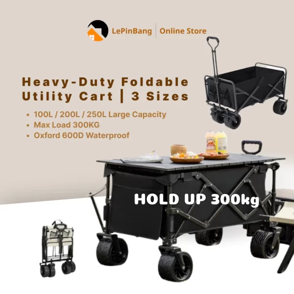 Troli Wagon Malaysia Barang Lipat 300KG