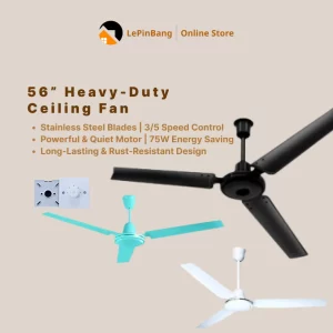 56" Heavy-Duty Celing Fan