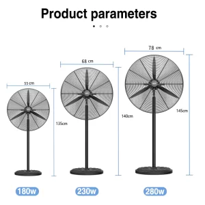 【LePinBang】 20/26/30英寸工业电风扇 Kipas Industri Berdiri Industrial Stand Fan 20/26/30“ 1year warranty - 图片 7