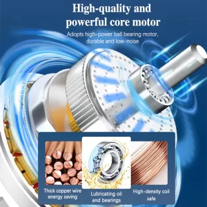 【LePinBang】工业风扇三用型  | 18“ Kipas Industri 3in1 | Stand Wall Table Fan - 图片 3