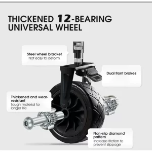 【LePinBang】可折叠搬运车 野营手推车 | Troli Barang Lipat 300KG | Outdoor Wagon Camping Trolley - 图片 2