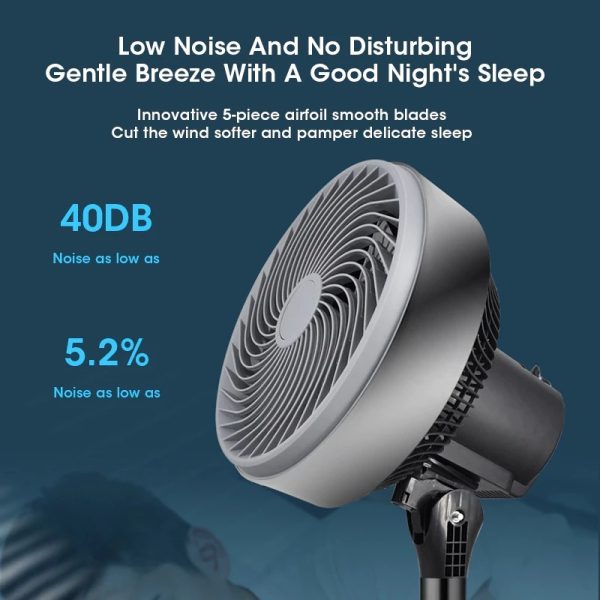 【LePinBang】Kipas Udara 10" | Air Circulation Fan | 强劲循环扇 | Kipas Berdiri Angin Beredaran - Image 3