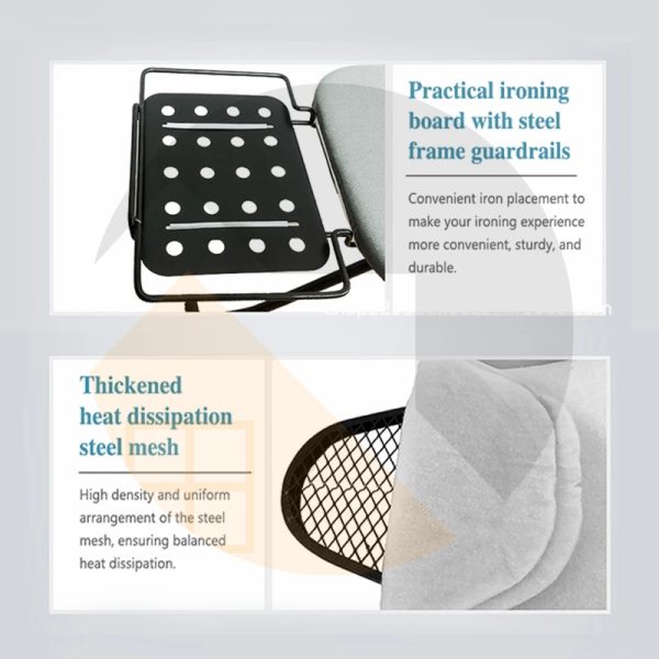 【LePinBang】Foldable Ironing Board Papan Seterika Lipat 熨衣板 | 7-speed Ajustable Height 6段可调 - Image 6
