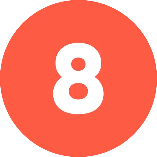 number 8