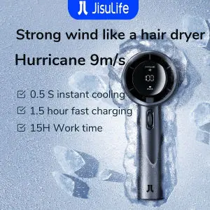 JisuLife Pro1s Turbo Cooling Handheld Fan